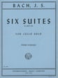 SIX SUITES CELLO SOLO Unaccompanied cover